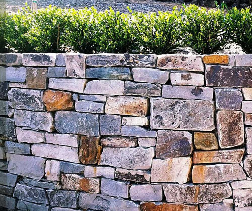 Stone Wall Hardscpae